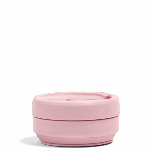 Stojo Junior cup 250 ml met rietje Roze