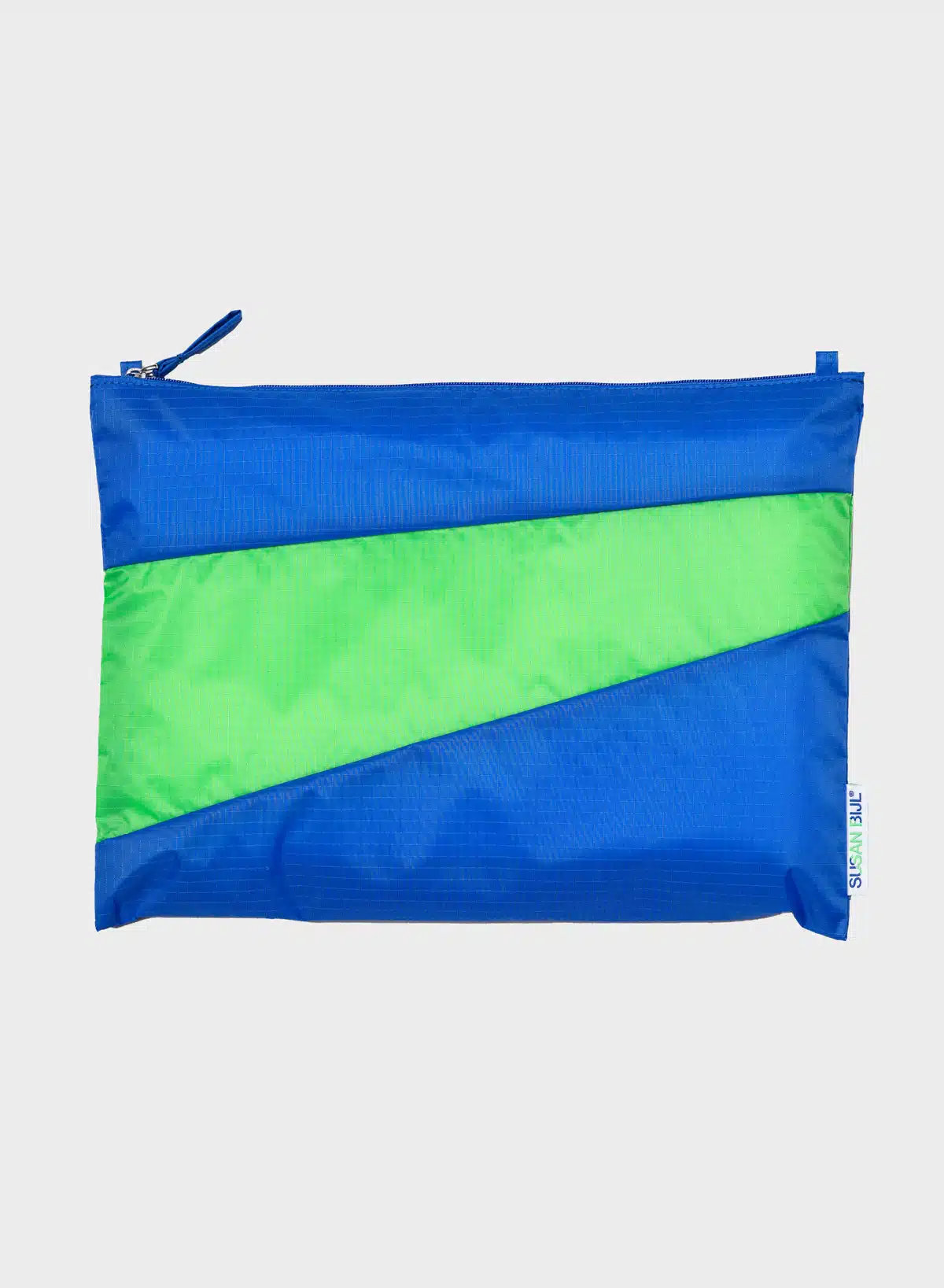 SUSAN BIJL Pouch yves & greenscreen L + strap