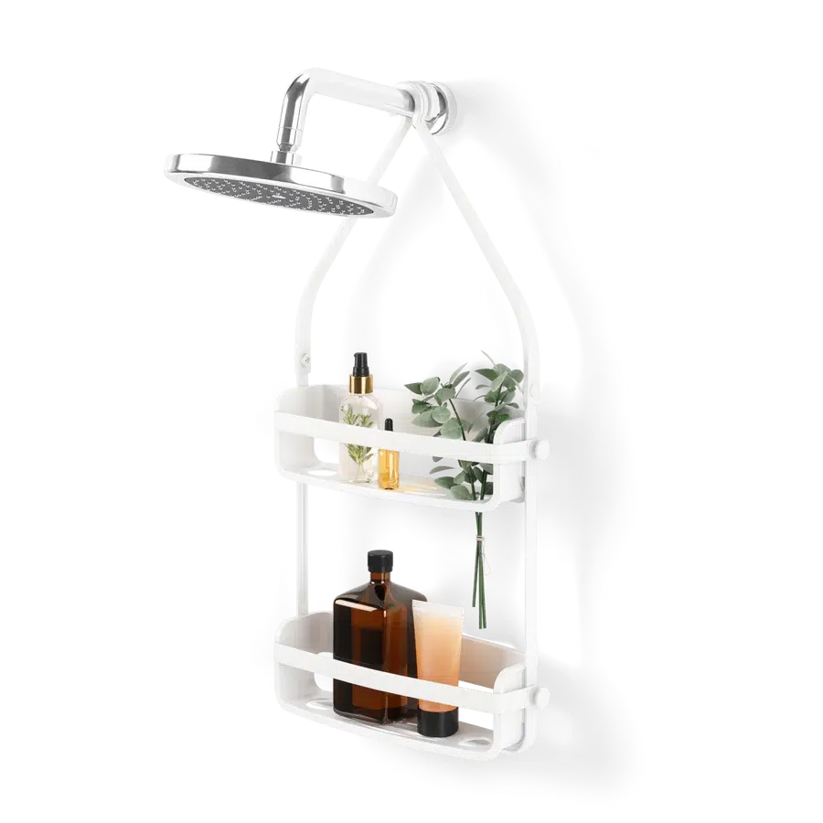 Umbra Flex douche organizer wit