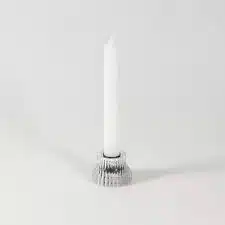 Warren & Laetitia dubbele kaarsen houder 2.20 zwart