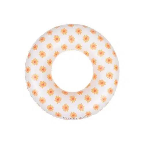 Zwemband bloemen hartjes 90cm