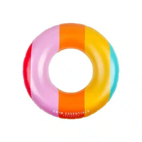 Zwemband regenboog 90cm