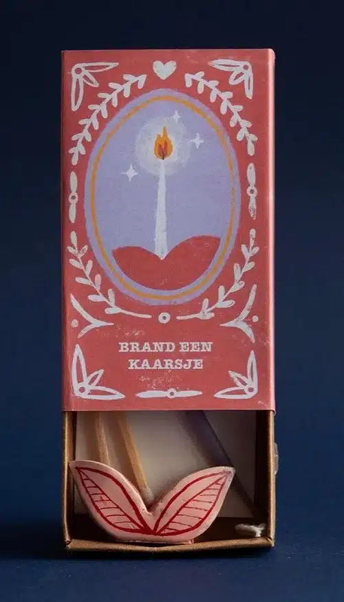 Verstuur een kaarsje brand een kaarsje