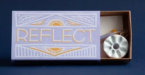 Verstuur een kaarsje reflect