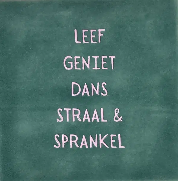 Yett Quote tegel geniet 10x10