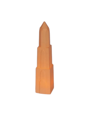 Domtoren lamp perzik