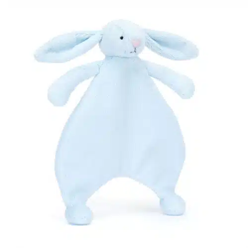 JELLYCAT Bashful blauw konijn knuffeldoekje