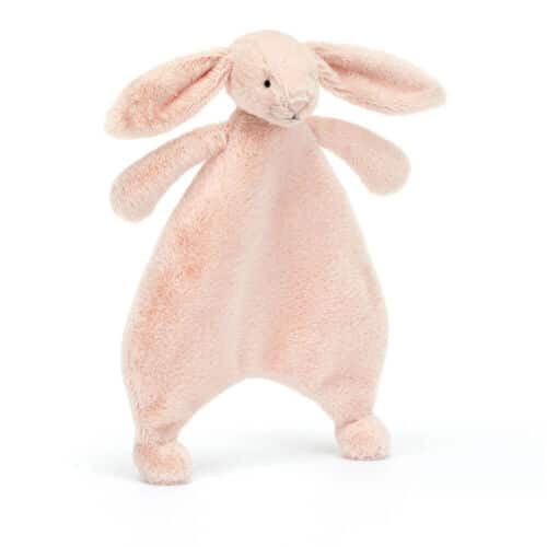 JELLYCAT Bashful roze konijn knuffeldoekje