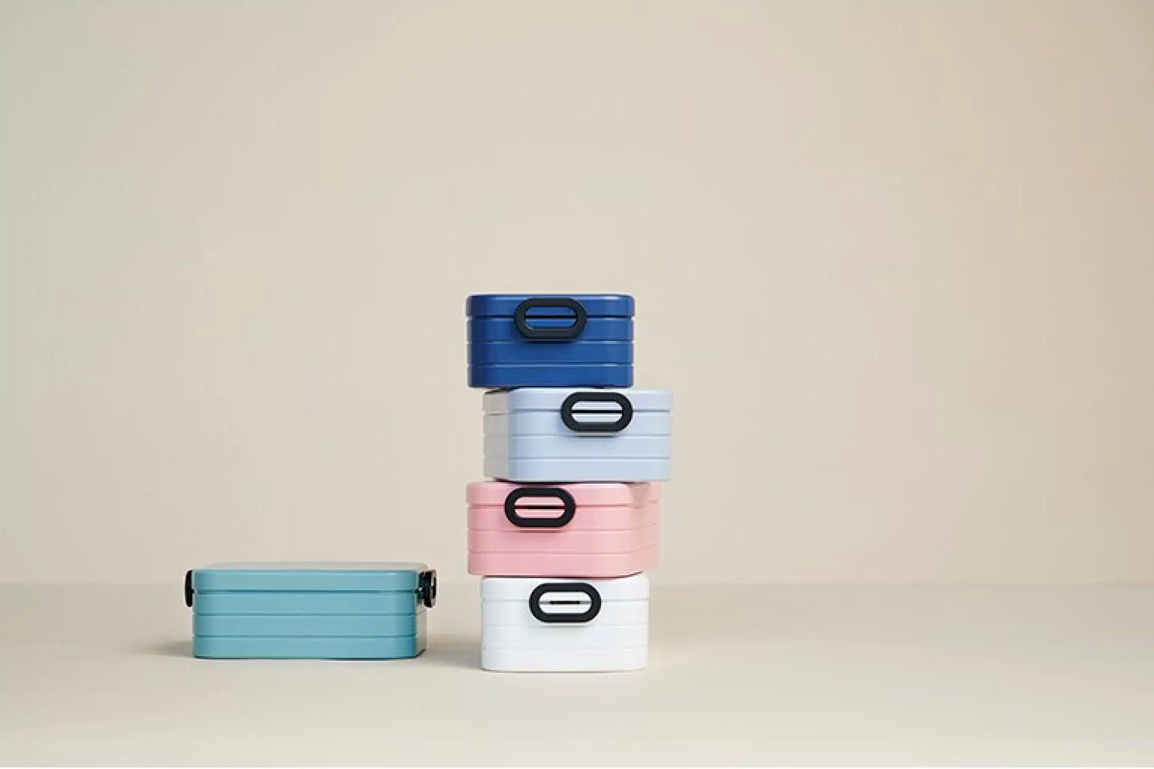 MEPAL Broodtrommel to go midi levendig blauw