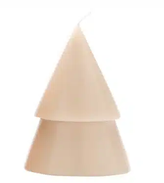 Original Home kaars kerstboom beige M