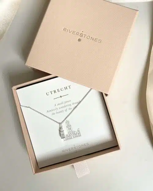 Riverstones Ketting de Dom Utrecht zilver