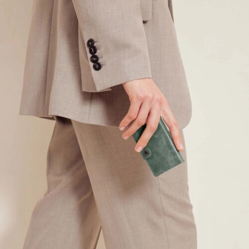 SECRID Miniwallet vintage salie