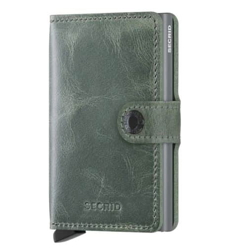 SECRID Miniwallet vintage salie