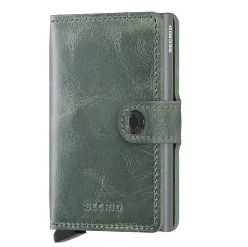 SECRID Miniwallet vintage salie