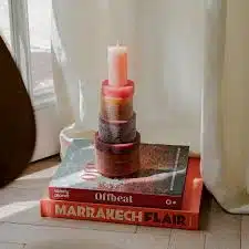 Stan Editions stapel kaars module 3 rood