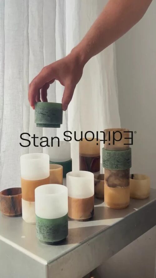 Stan Editions stapel kaars module 4 groen