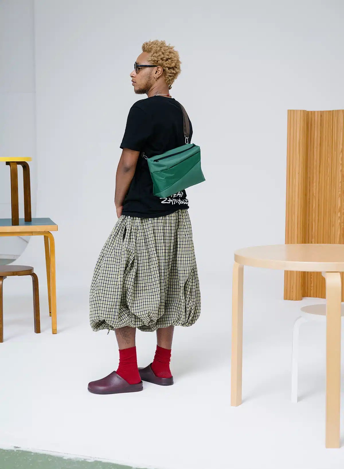 SUSAN BIJL Bum bag david & mud medium