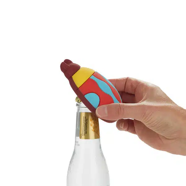 Balvi flesopener the beetles geel