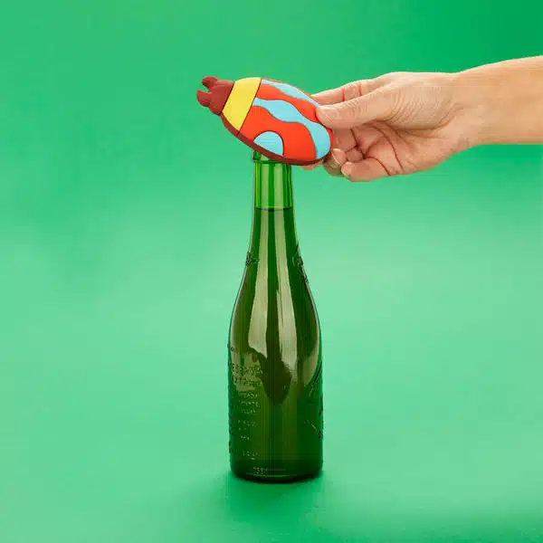 Balvi flesopener the beetles geel