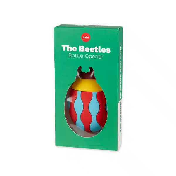 Balvi flesopener the beetles geel