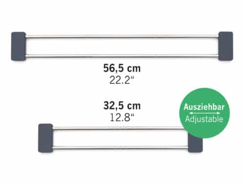 drip.line 4-in-1 keuken afdruiprek & doekrekje grijs