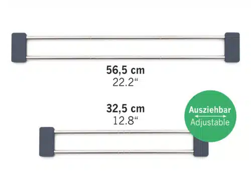 drip.line 4-in-1 keuken afdruiprek & doekrekje grijs