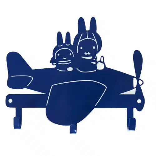 global affairs Nijntje kapstok vliegtuig donkerblauw