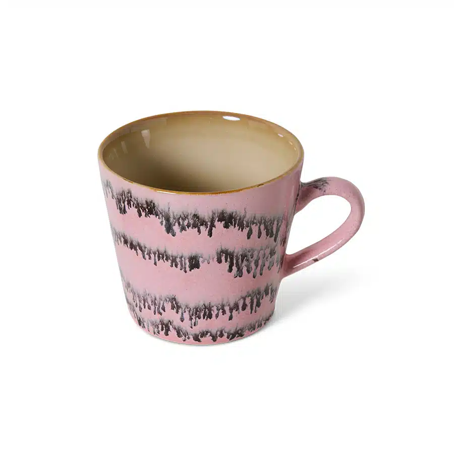 HKliving 70's Ceramics Cappuccino Mug - Bubble
