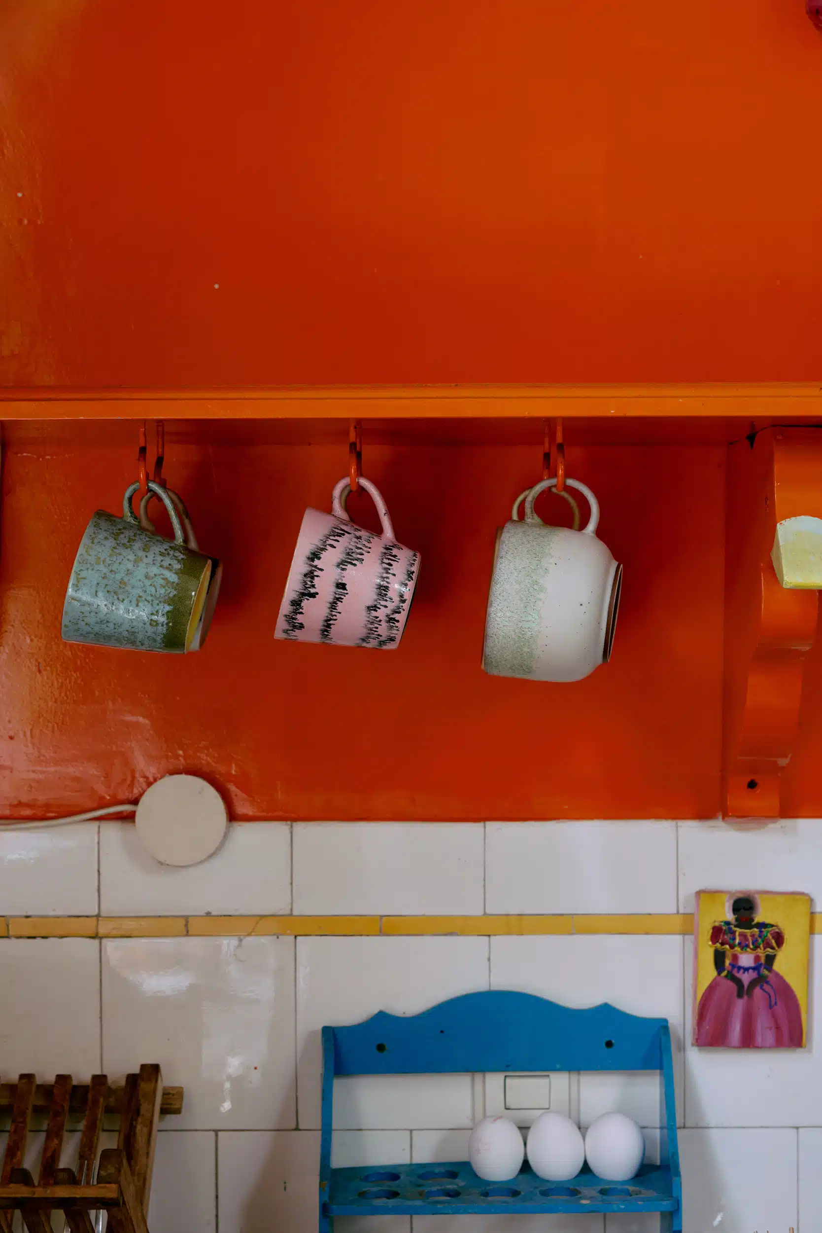 HKliving 70's Ceramics Cappuccino Mug - Bubble