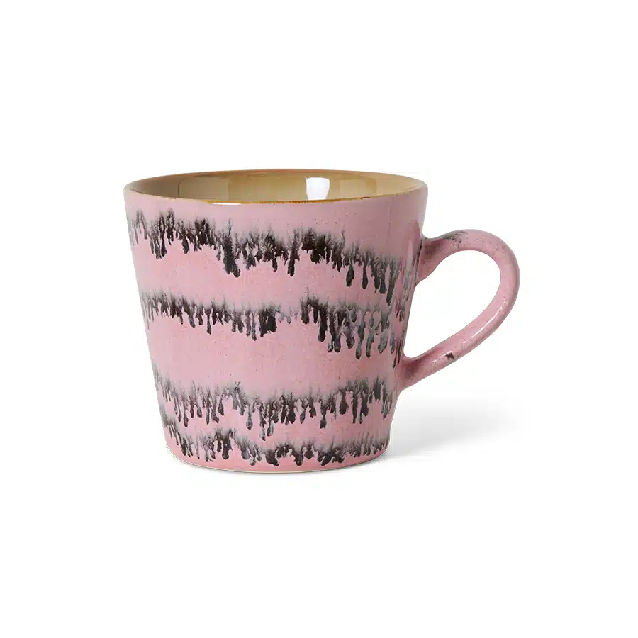 HKliving 70's Ceramics Cappuccino Mug - Bubble