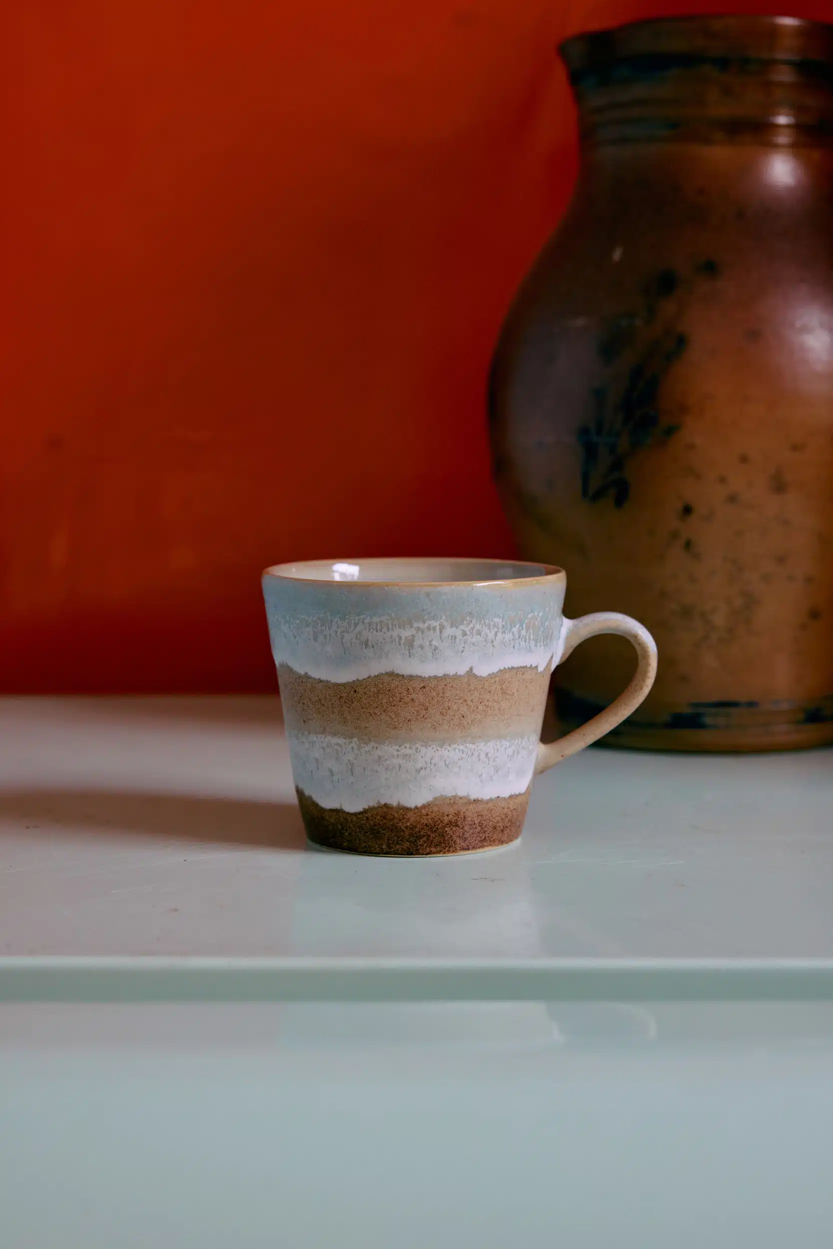 HKliving 70's Ceramics Cappuccino Mug - Skyline