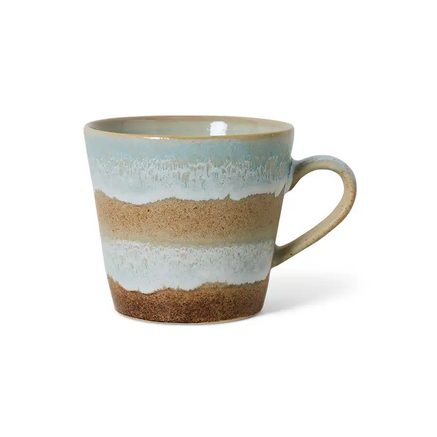 HKliving 70's Ceramics Cappuccino Mug - Skyline