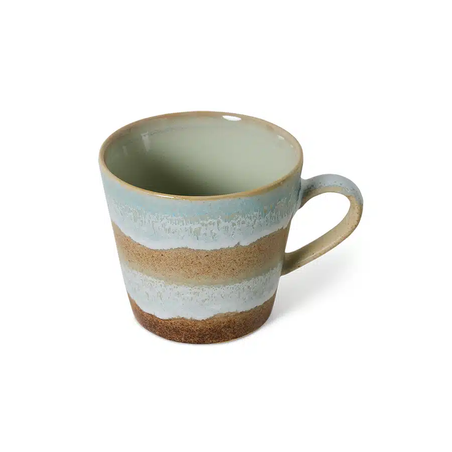 HKliving 70's Ceramics Cappuccino Mug - Skyline