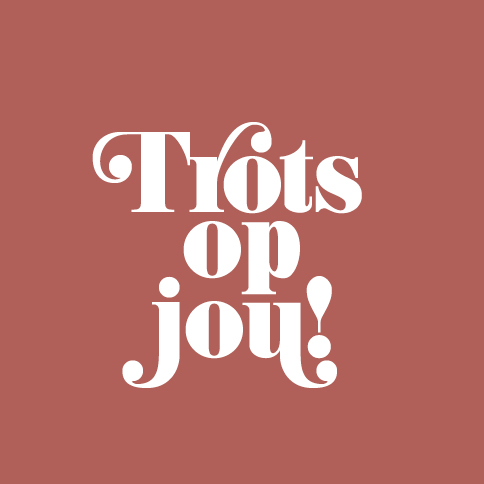 kaart Leukigheidjes Trots op jou