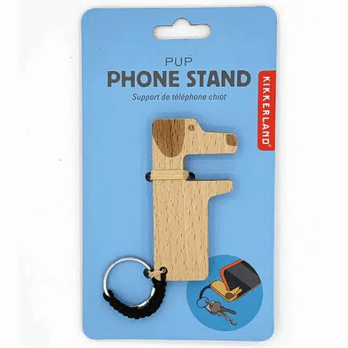 KIKKERLAND Pup telefoonhouder