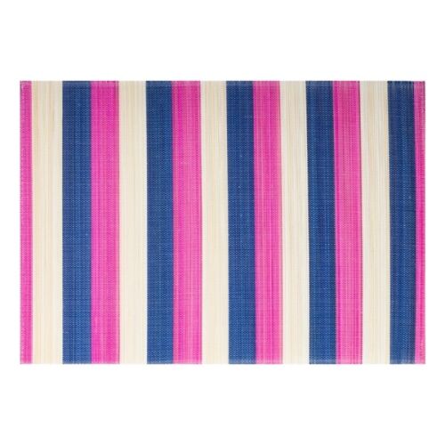 Kitsch Kitchen Placemat bamboo roze/blauw
