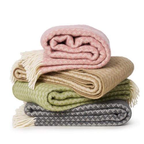 Klippan Plaid Palazzo - 100% lamswol zand