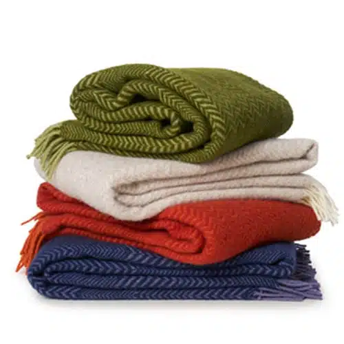 Klippan Plaid Velvet - 100% lamswool greige