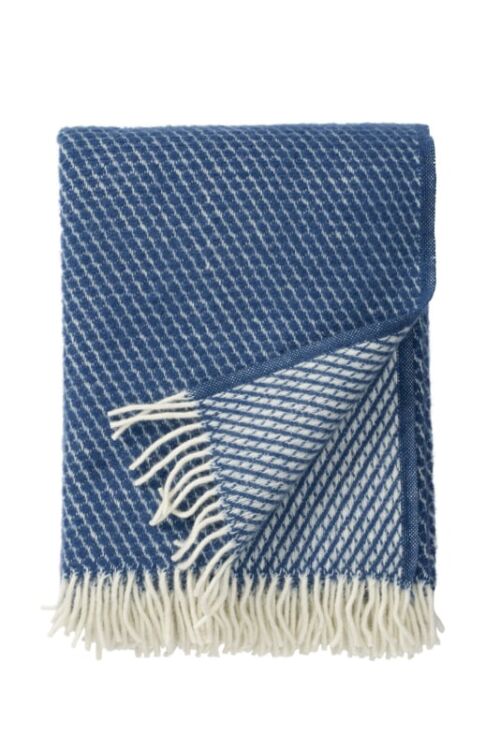 Klippan Plaid Velvet - 100% lamswool petrol