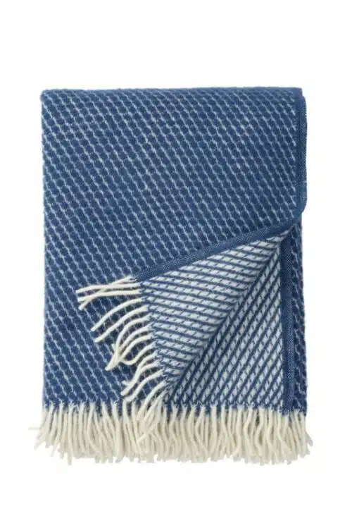 Klippan Plaid Velvet - 100% lamswool petrol