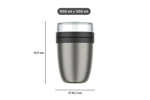 MEPAL Ellipse isoleer lunchpot nordic sage