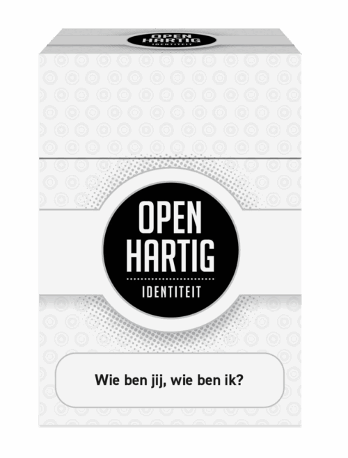 Openhartig kaartspel identiteit