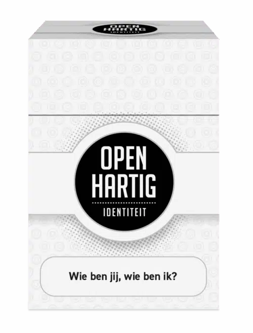 Openhartig kaartspel identiteit