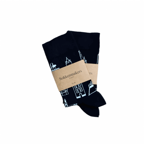 Sokkenmakers Domtoren sokken zwart 41-46