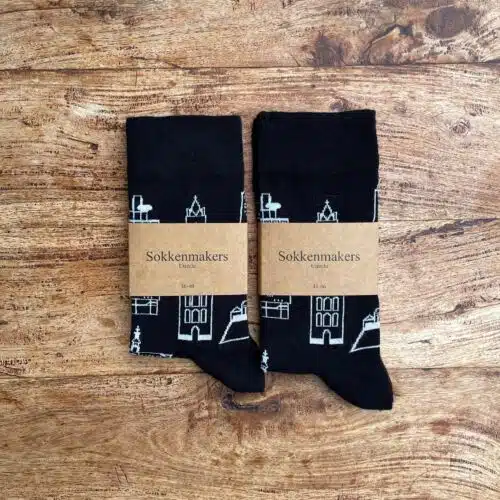 Sokkenmakers Domtoren sokken zwart 41-46