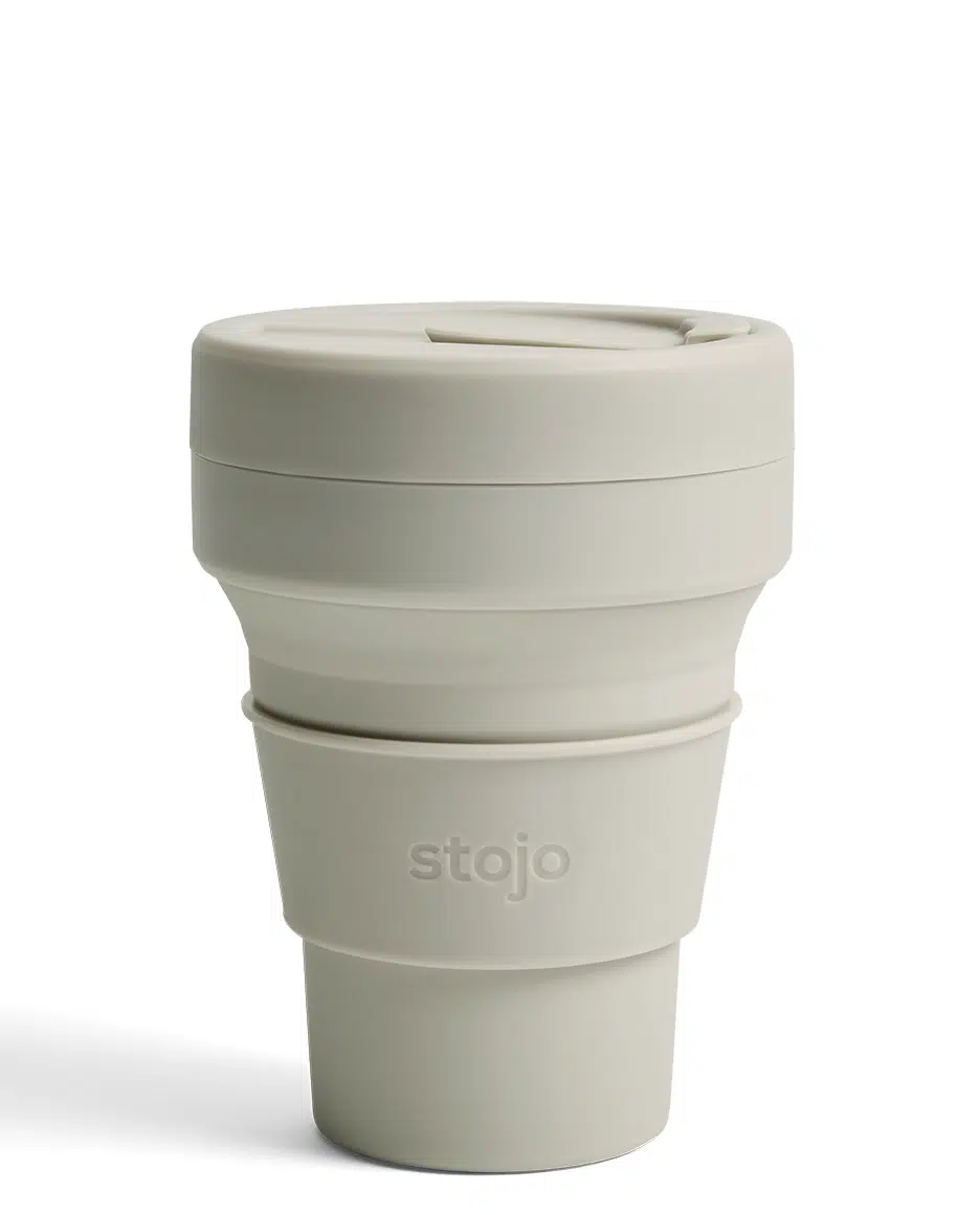 stojo Pocket opvouwbare beker 355ml haver