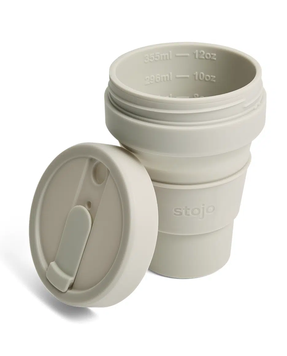 stojo Pocket opvouwbare beker 355ml haver