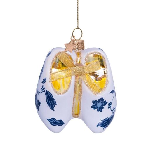 VONDELS Kerstbal delftsblauwe klompen