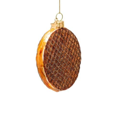 VONDELS Kerstbal stroopwafel