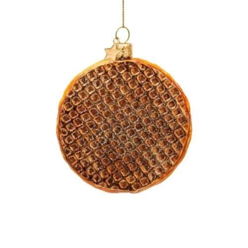VONDELS Kerstbal stroopwafel